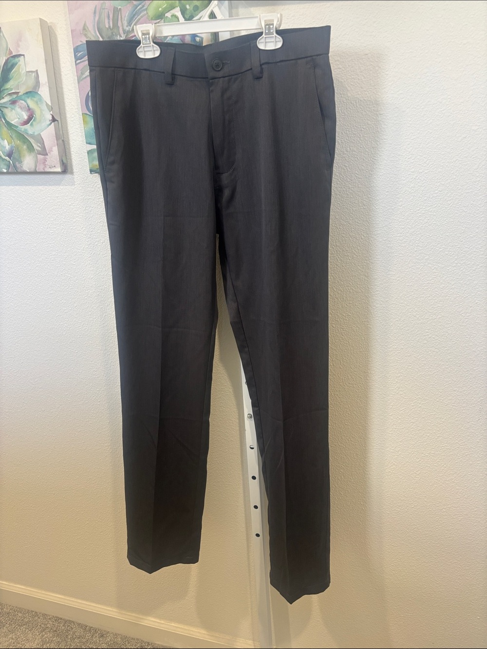Haggar Black Men's Dress Pants